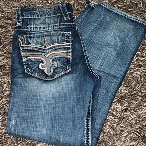 Men Rock Revival Jeans